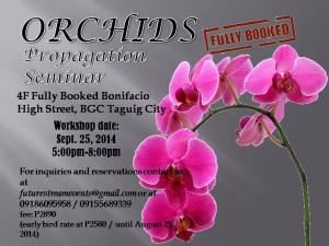 orchids seminar sep 25